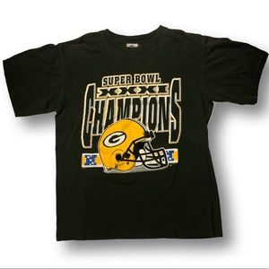 Vintage 1997 Green Bay Packers Super Bowl Shirt